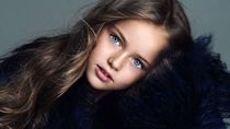 Beautiful student in a